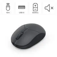 HAMA Безжична мишка &bdquo;WM-150&ldquo;, мини, оптична, 3 бутона, тиха, черна