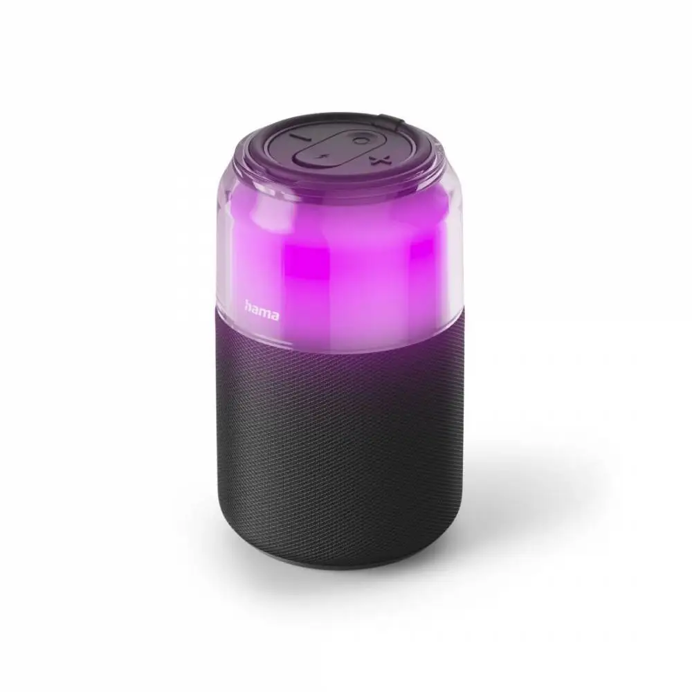 HAMA Блутут колонка "Can Speaker" 5 W, 4 LED режима на осветление