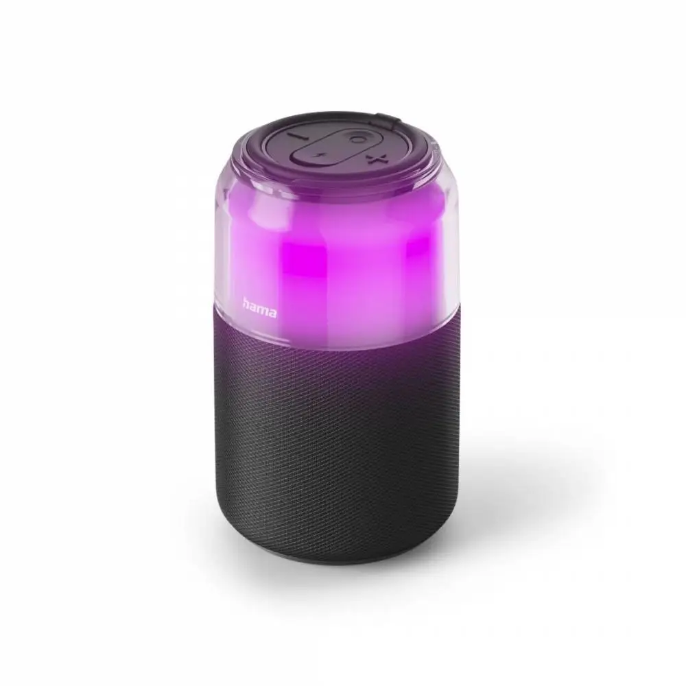 HAMA Блутут колонка "Can Speaker" 5 W, 4 LED режима на осветление