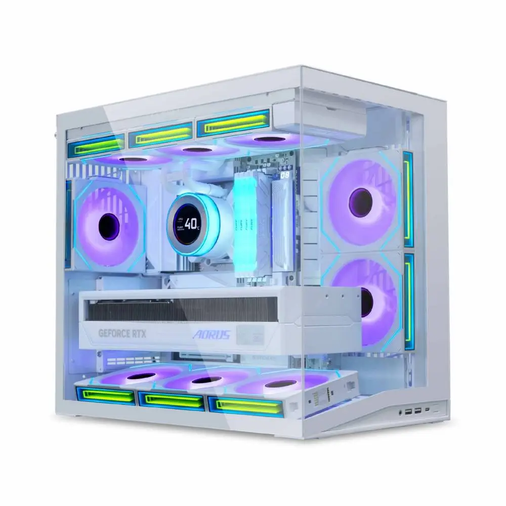 Lian Li кутия Case ATX - O11 Dynamic Mini V2 - White