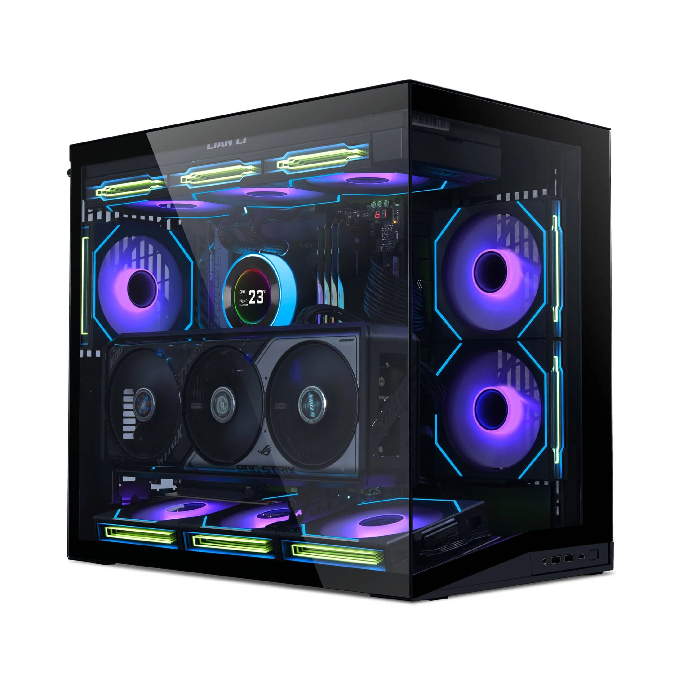 Lian Li кутия Case ATX - O11 Dynamic Mini V2 - Black