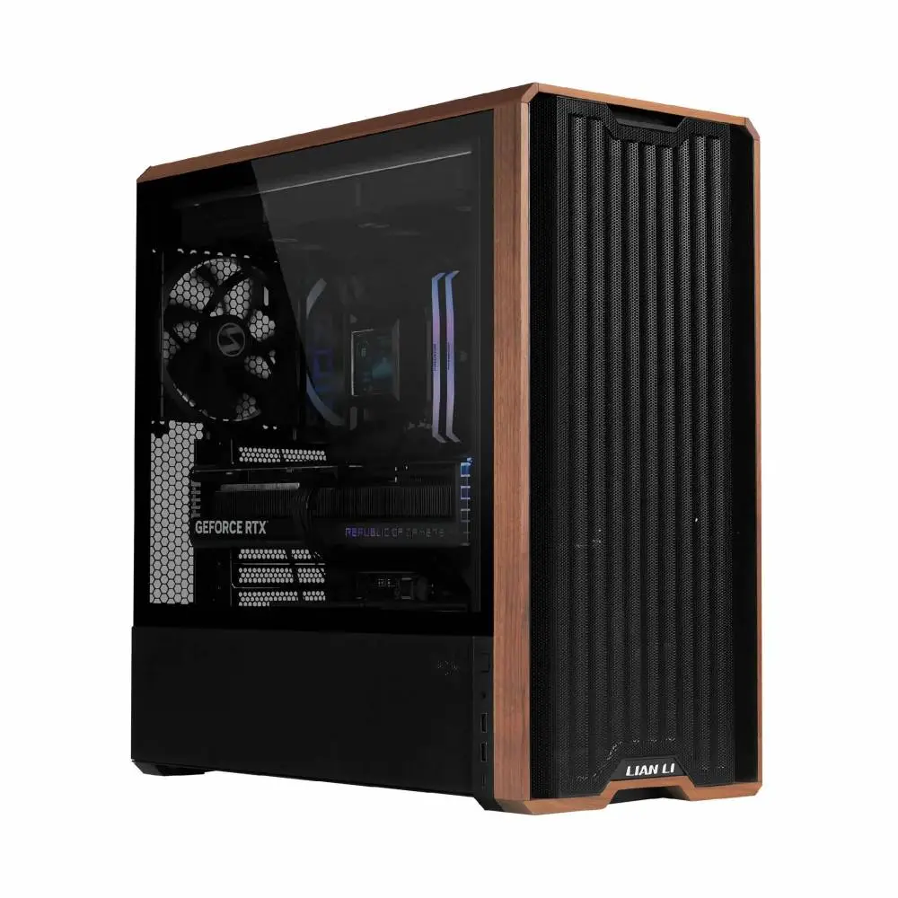 Lian Li кутия Case ATX - LANCOOL 217 WOOD - Black