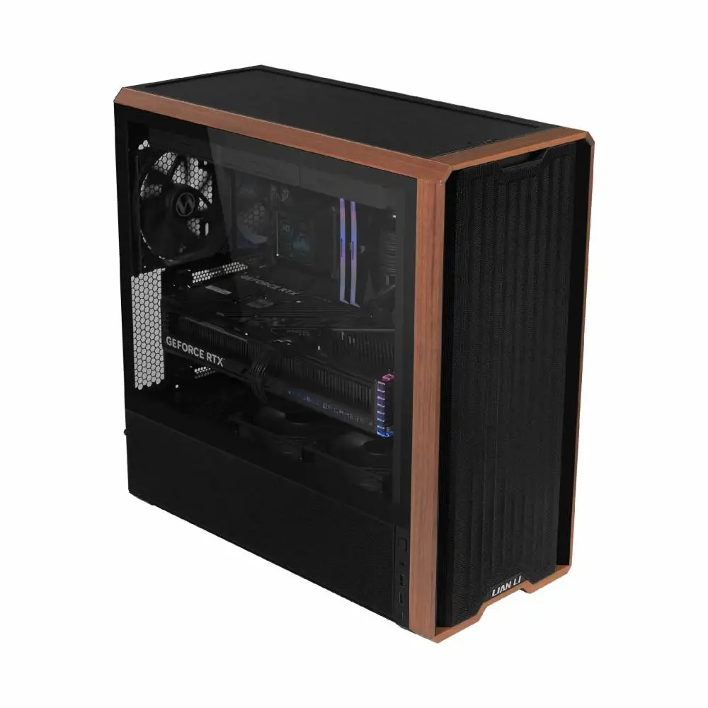 Lian Li кутия Case ATX - LANCOOL 217 WOOD - Black