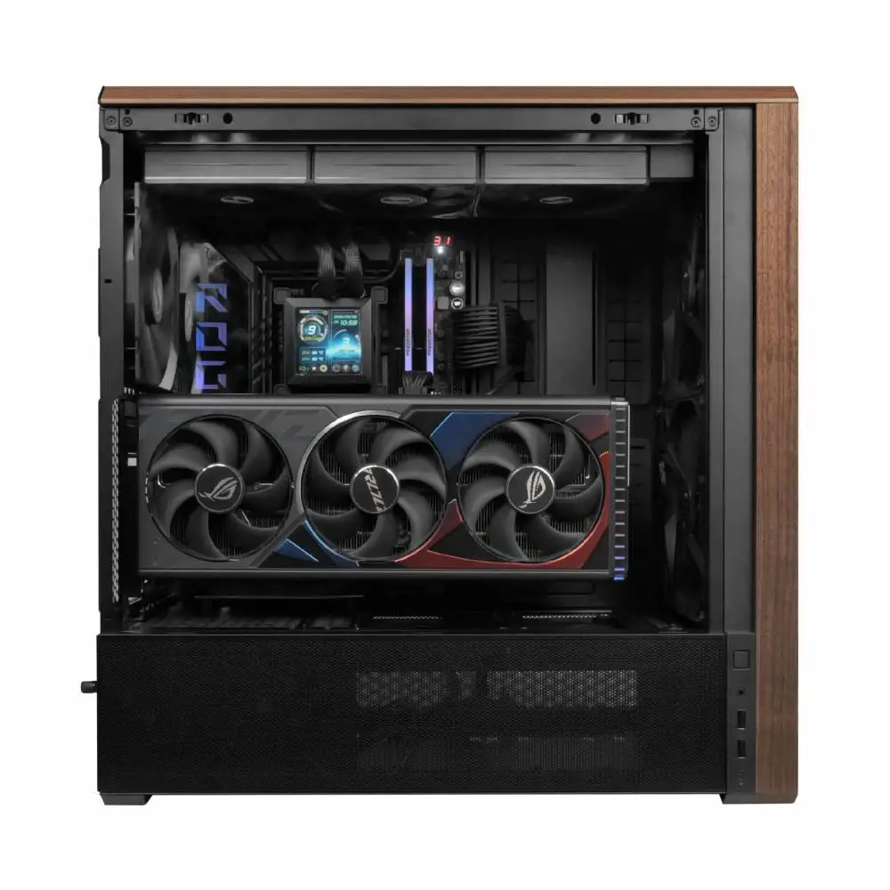 Lian Li кутия Case ATX - LANCOOL 217 WOOD - Black