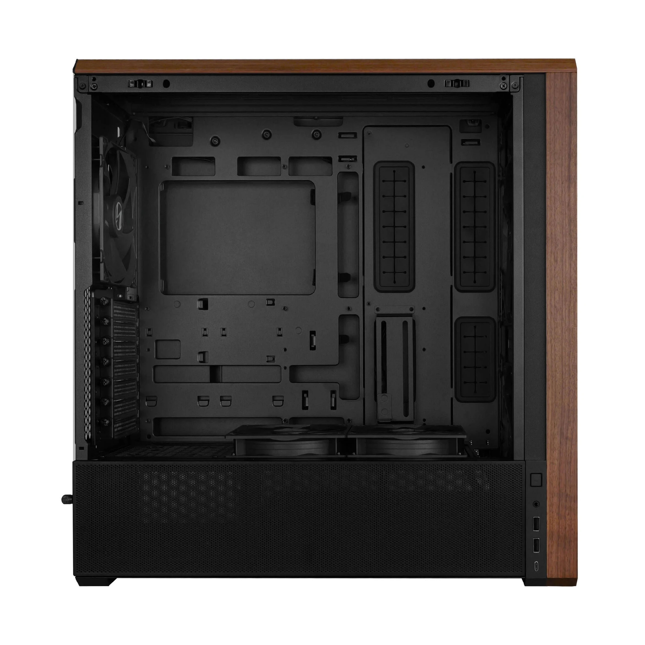 Lian Li кутия Case ATX - LANCOOL 217 WOOD - Black