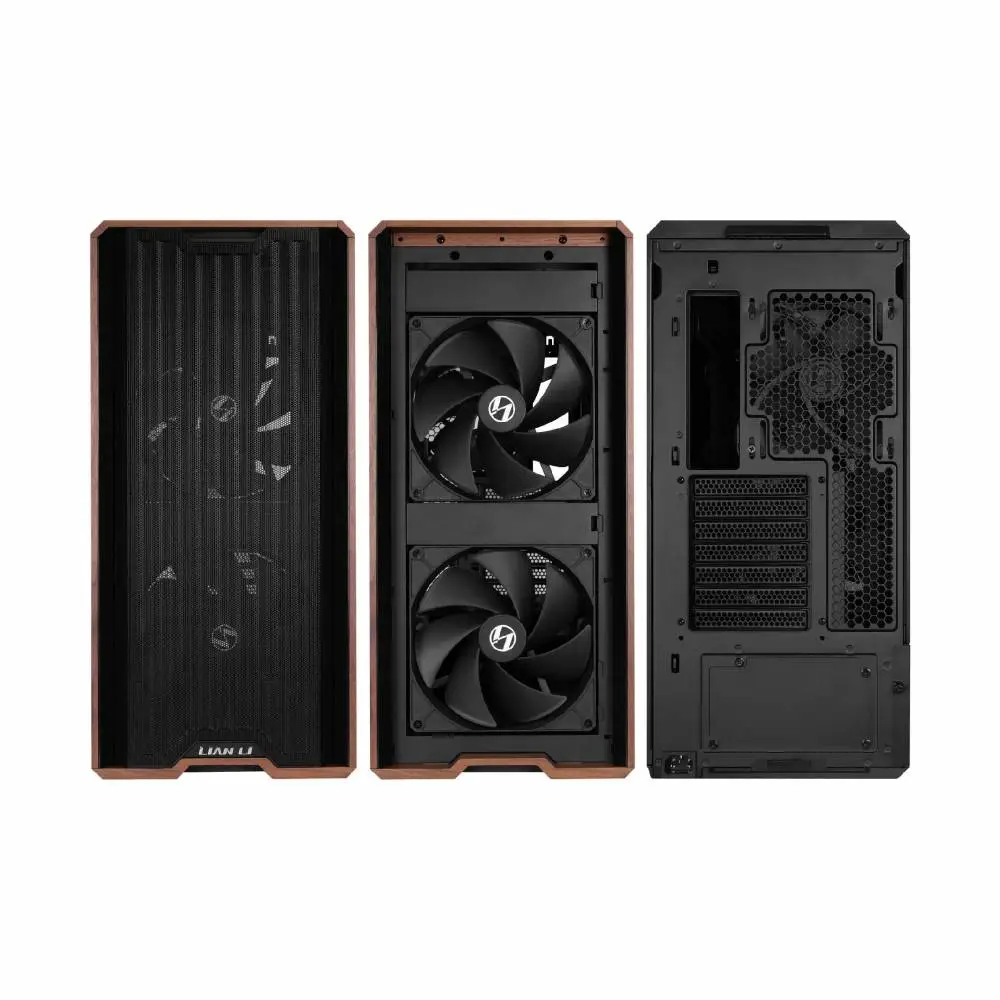 Lian Li кутия Case ATX - LANCOOL 217 WOOD - Black