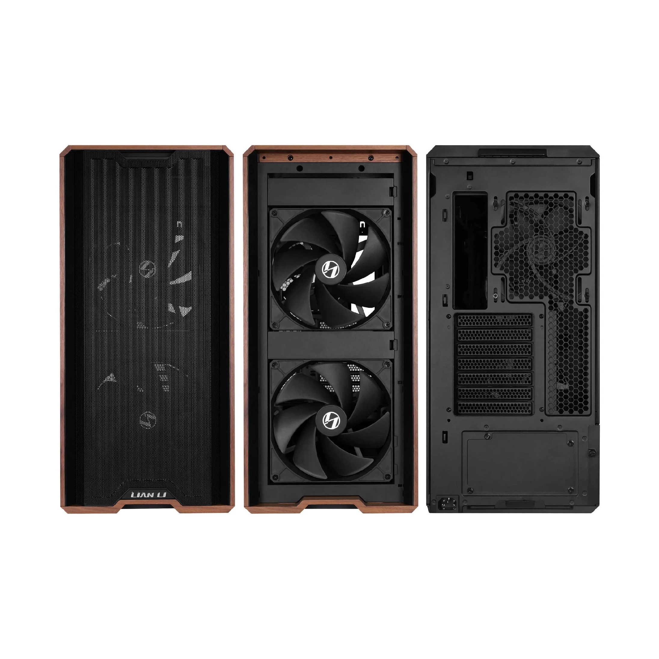 Lian Li кутия Case ATX - LANCOOL 217 WOOD - Black