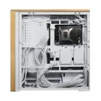 Lian Li кутия Case ATX - LANCOOL 217 WOOD - White