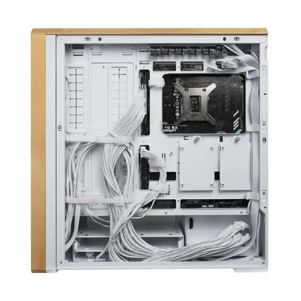 Lian Li кутия Case ATX - LANCOOL 217 WOOD - White