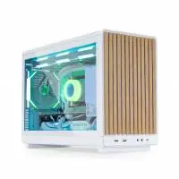 Lian Li кутия Case mATX - DAN Cases A3 Wood - White