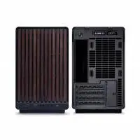 Lian Li кутия Case mATX - DAN Cases A3 Wood - Black