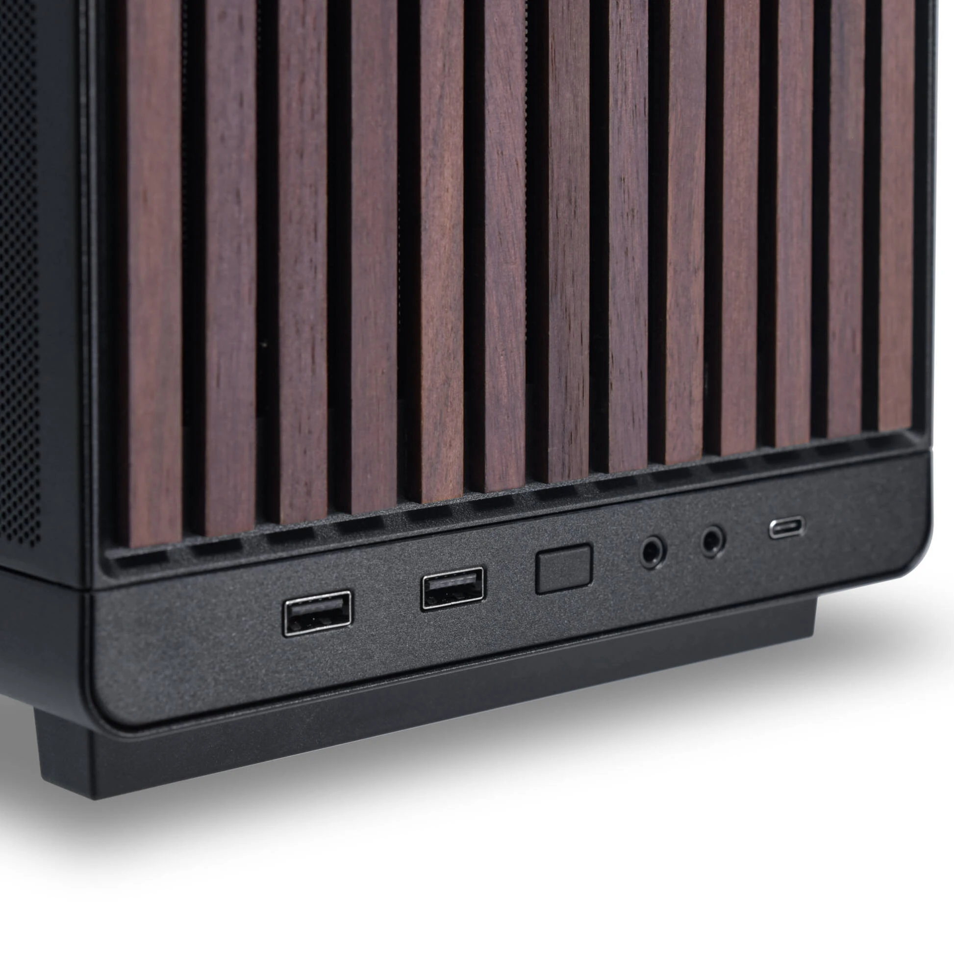 Lian Li кутия Case mATX - DAN Cases A3 Wood - Black