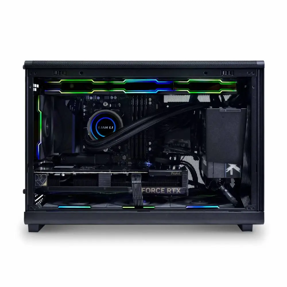 Lian Li кутия Case mATX - DAN Cases A3 Wood - Black