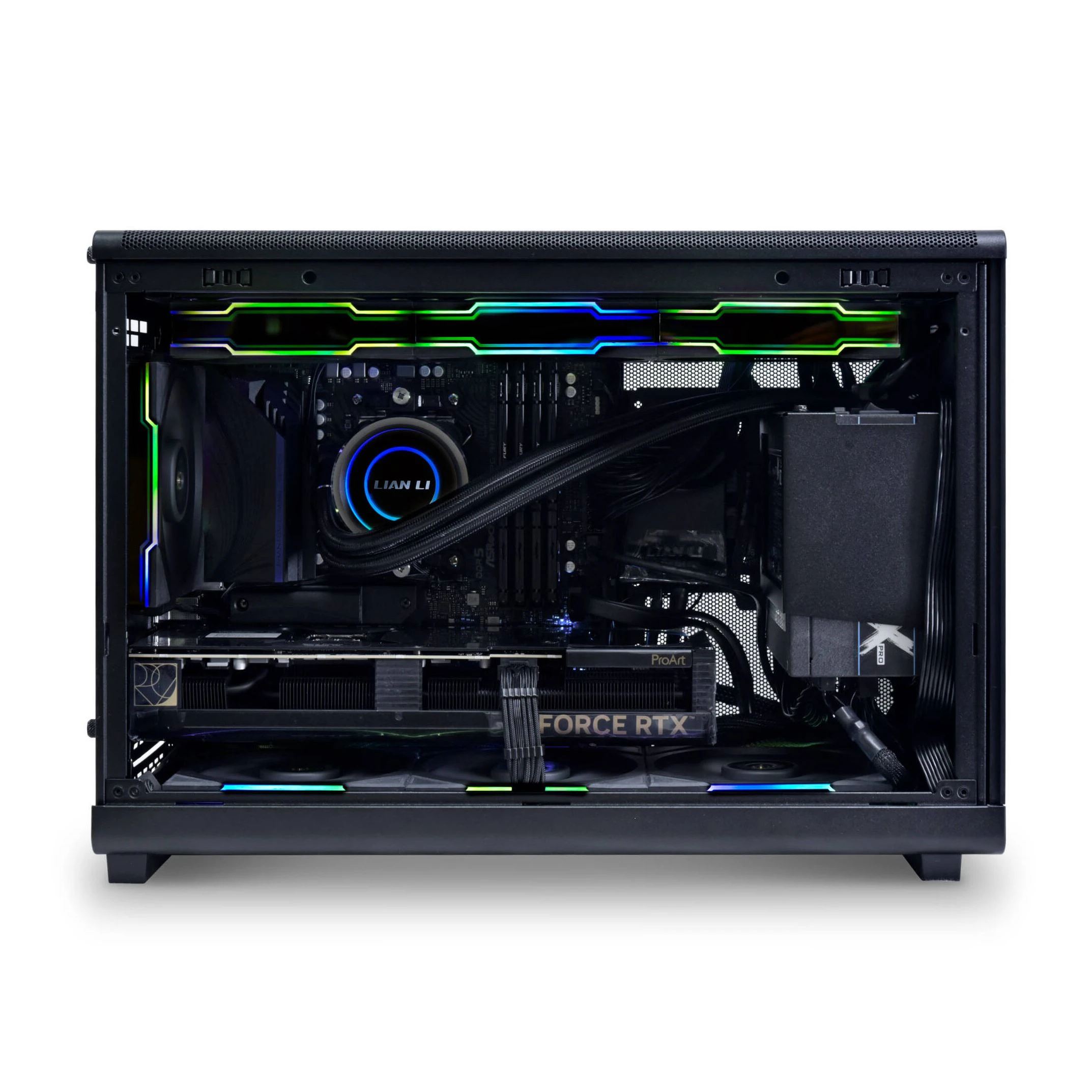 Lian Li кутия Case mATX - DAN Cases A3 Wood - Black