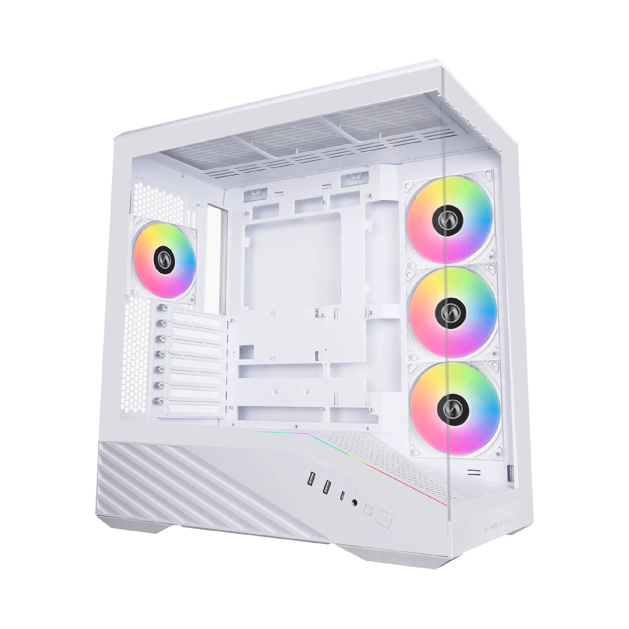 Lian Li кутия Case E-ATX - Vector V100 - White