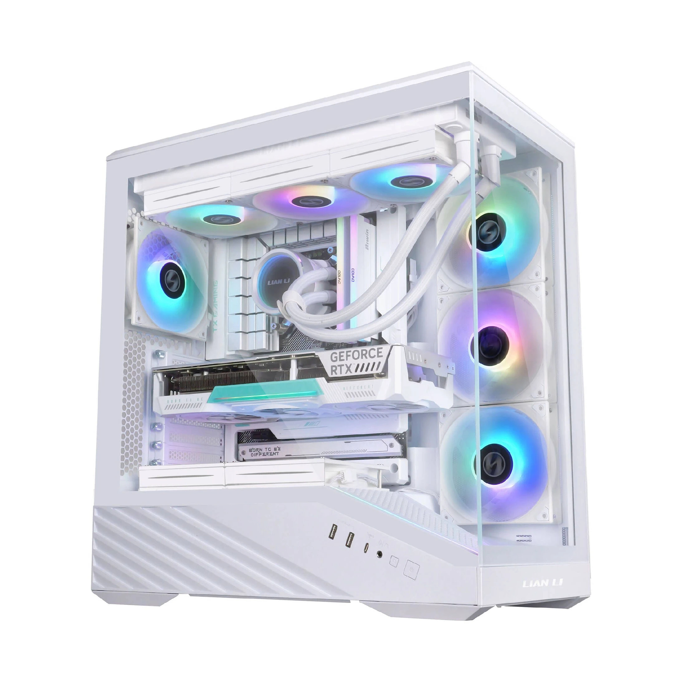 Lian Li кутия Case E-ATX - Vector V100 - White