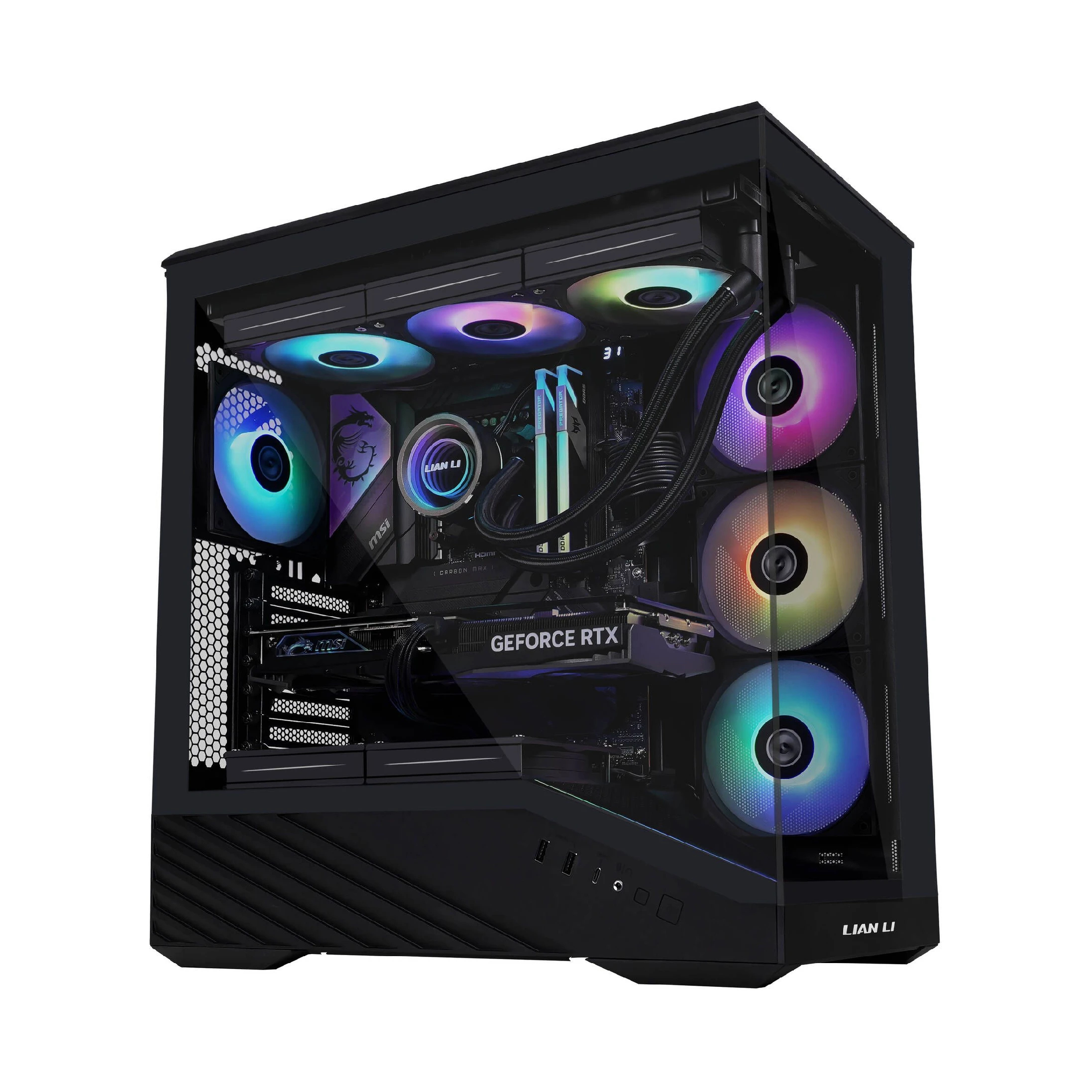 Lian Li кутия Case E-ATX - Vector V100 - Black