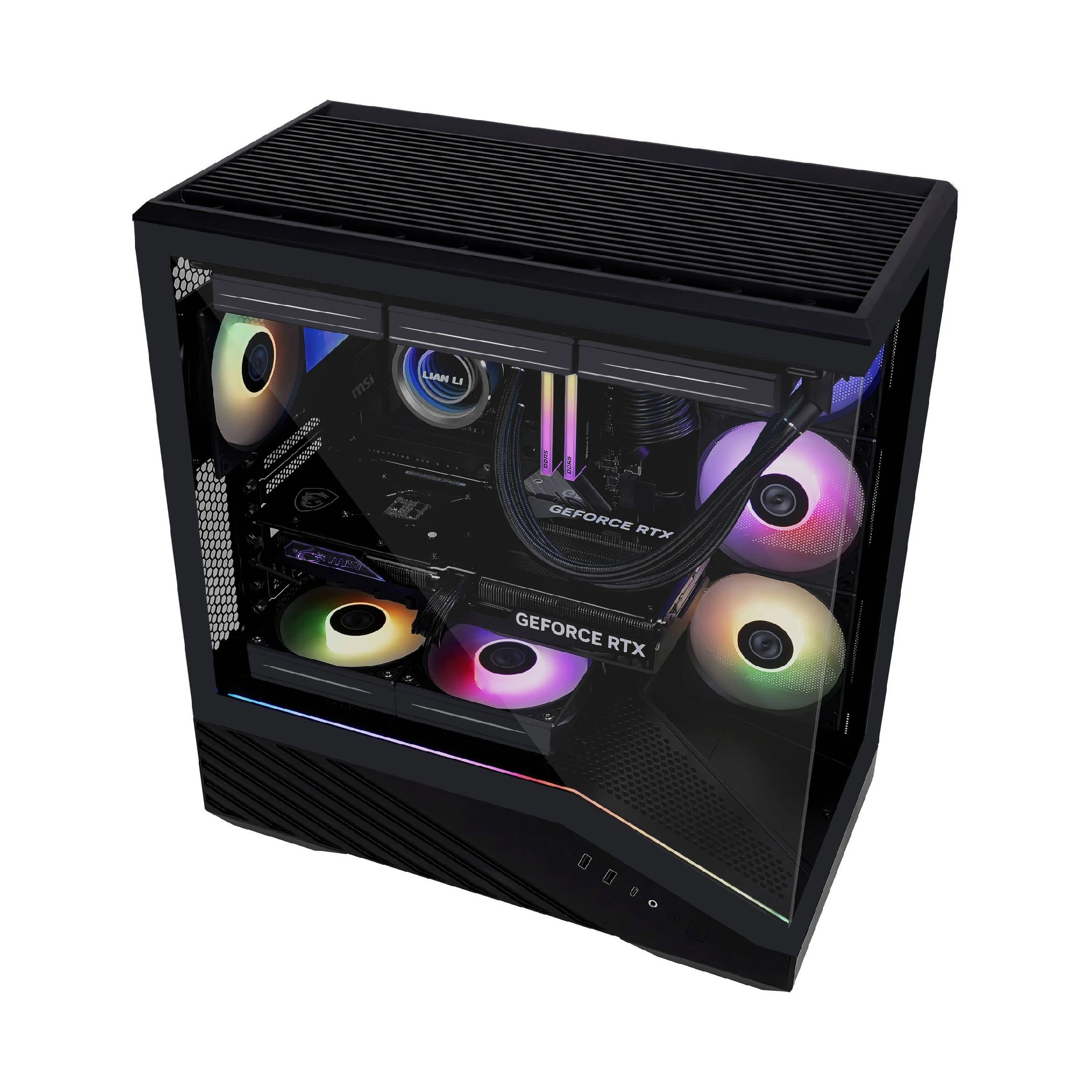 Lian Li кутия Case E-ATX - Vector V100 - Black
