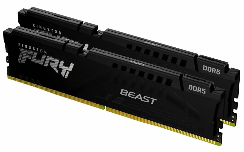 Памет Kingston FURY Beast 32GB (2x16) 5600MT/s DDR5 CL36 DIMM Black