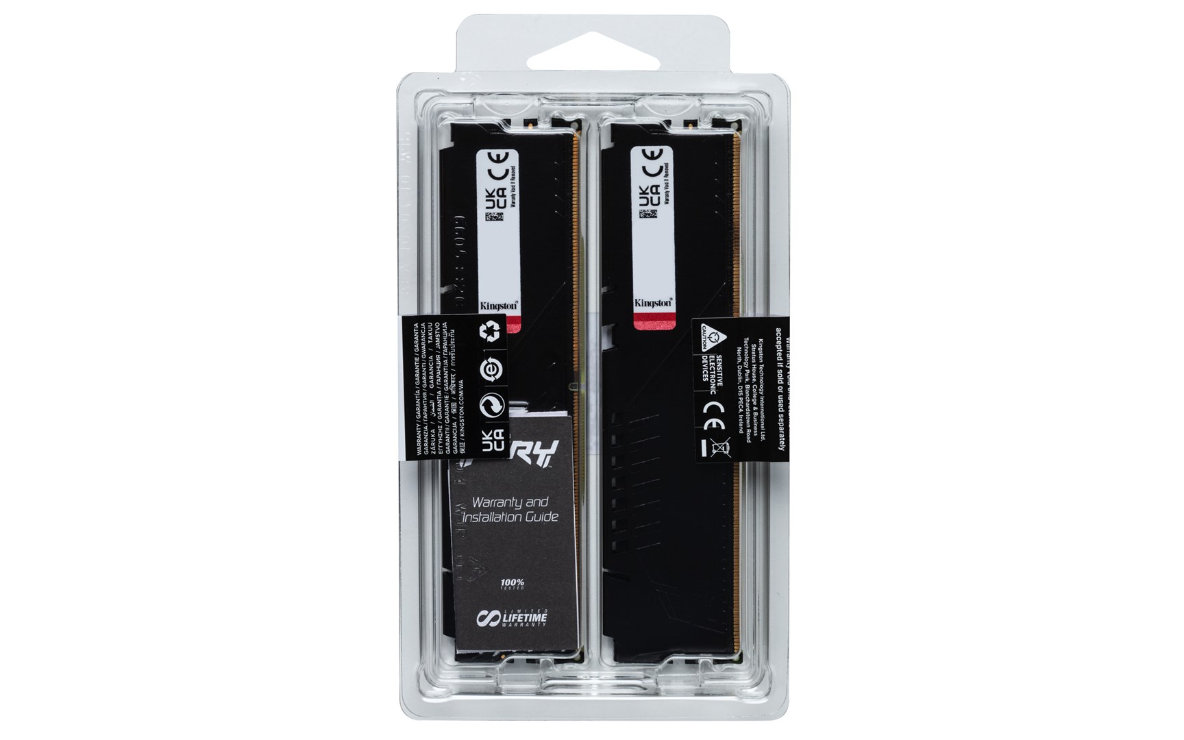 Памет Kingston FURY Beast 32GB (2x16) 5600MT/s DDR5 CL36 DIMM Black