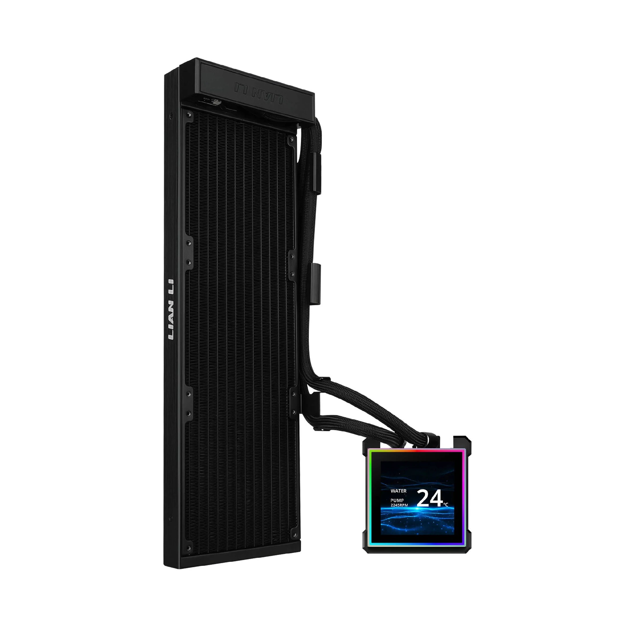 Lian Li водно охлаждане Water Cooling Water Cooling HydroShift II LCD-S 360N Black