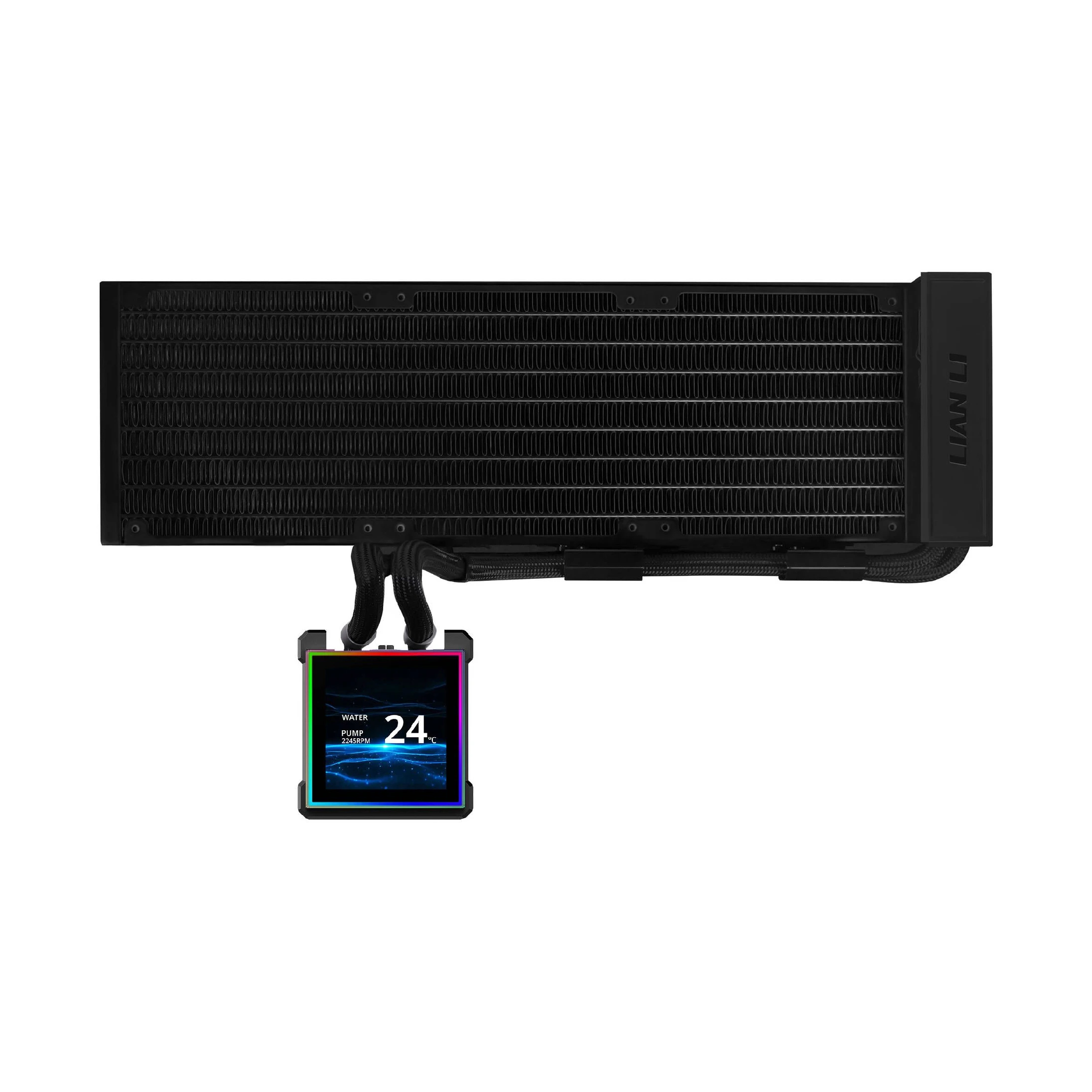 Lian Li водно охлаждане Water Cooling Water Cooling HydroShift II LCD-S 360N Black