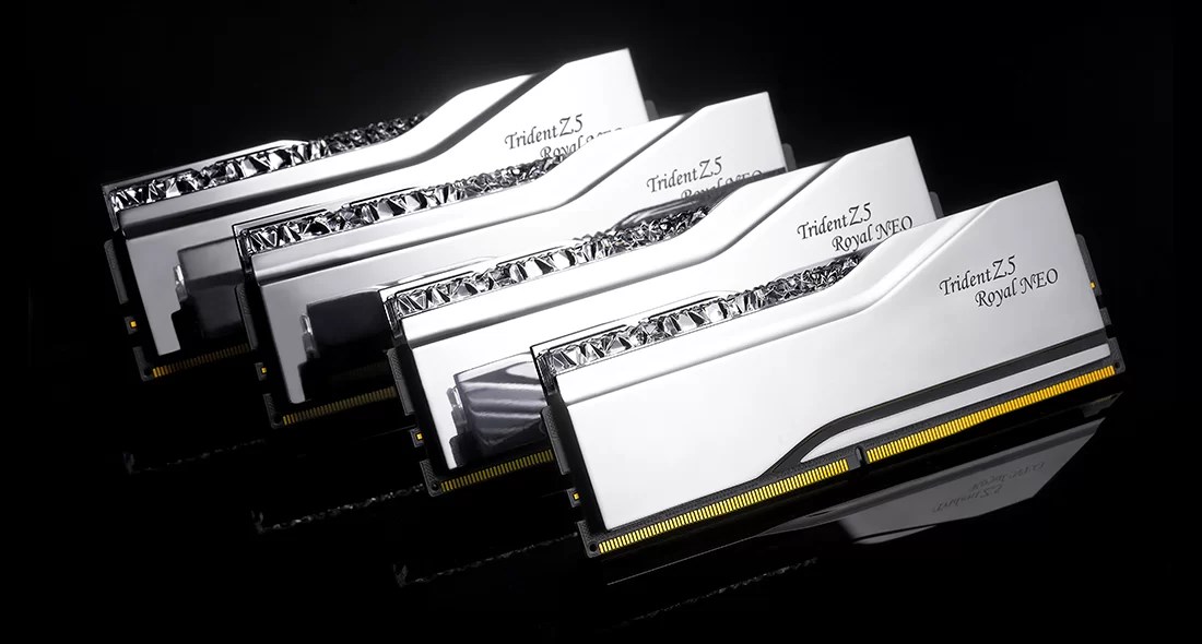 Памет G.Skill Trident Z5 Neo 32GB (2x16GB) DDR5 8000 MT/s RGB F5-8000J3848H16GX2-TR5NS 