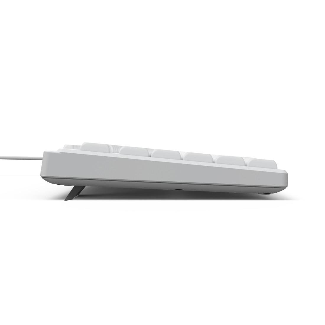 HAMA Жична клавиатура "CK-200", USB-A,USB-C, 8 мултимедийни клавиша, кирилизирана, бяла