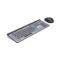 HAMA Комплект безжична клавиатура-мишка "WKM-750", Bluetooth & 2.4Ghz, кирилизирана