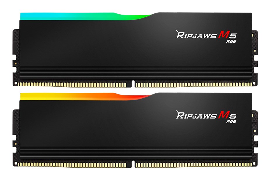 Памет G.Skill Ripjaws 32GB (2x16GB) DDR5 6400 MHz M5 RGB F5-6400J3239G16GX2-RM5RK