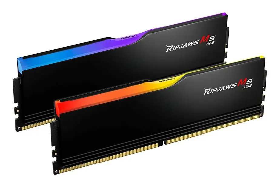 Памет G.Skill Ripjaws 32GB (2x16GB) DDR5 6400 MHz M5 RGB F5-6400J3239G16GX2-RM5RK