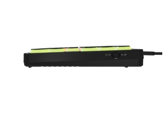Клавиатура Genesis Thor 430 TKL Gaming Keyboard Wireless, US, RGB Mechanical Outemu, Pink, Silent, Hot Swap Slim, Black