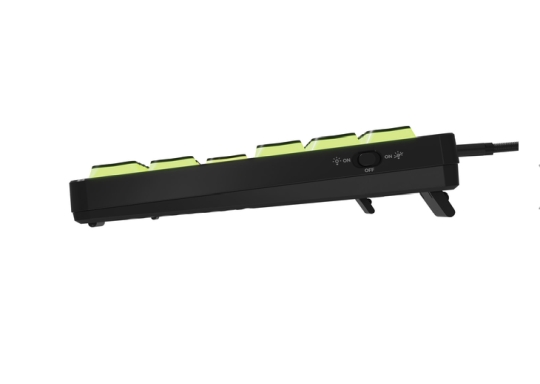 Клавиатура Genesis Thor 430 TKL Gaming Keyboard Wireless, US, RGB Mechanical Outemu, Pink, Silent, Hot Swap Slim, Black