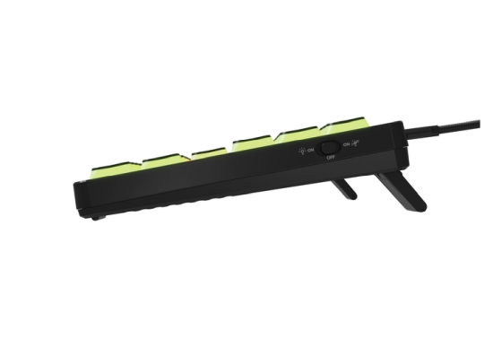 Клавиатура Genesis Thor 430 TKL Gaming Keyboard Wireless, US, RGB Mechanical Outemu, Pink, Silent, Hot Swap Slim, Black