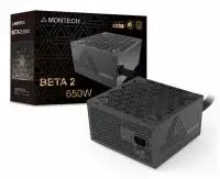 Захранване Montech 650W BETA 2 20+4 pin ATX ATX Black