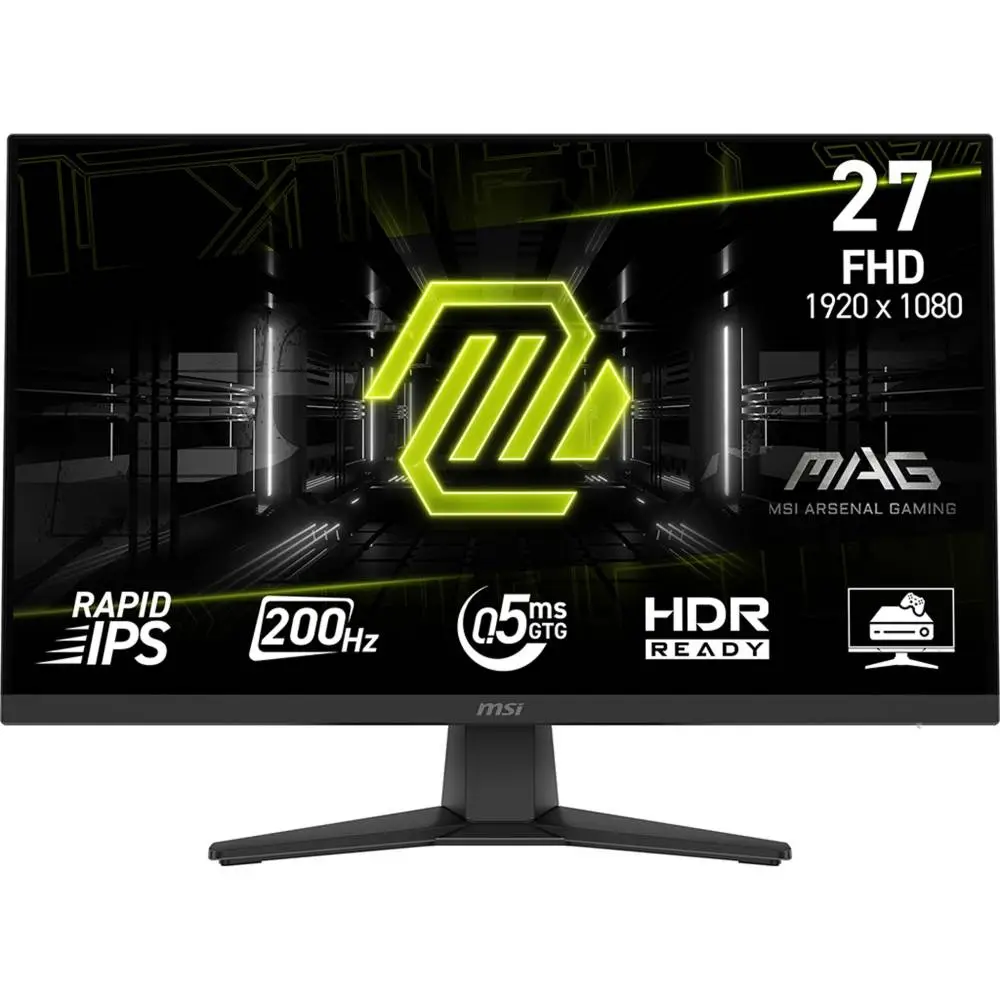 Монитор MSI MAG 272F 27", 0.5ms, 200Hz Rapid IPS, 1920x1080