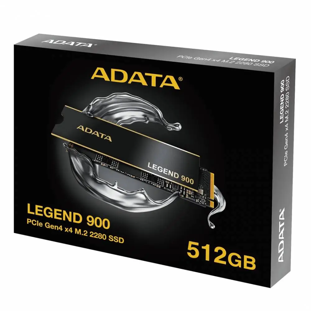 Памет ADATA 512GB Legend 900 ColorBox PCIe gen.4 SSD