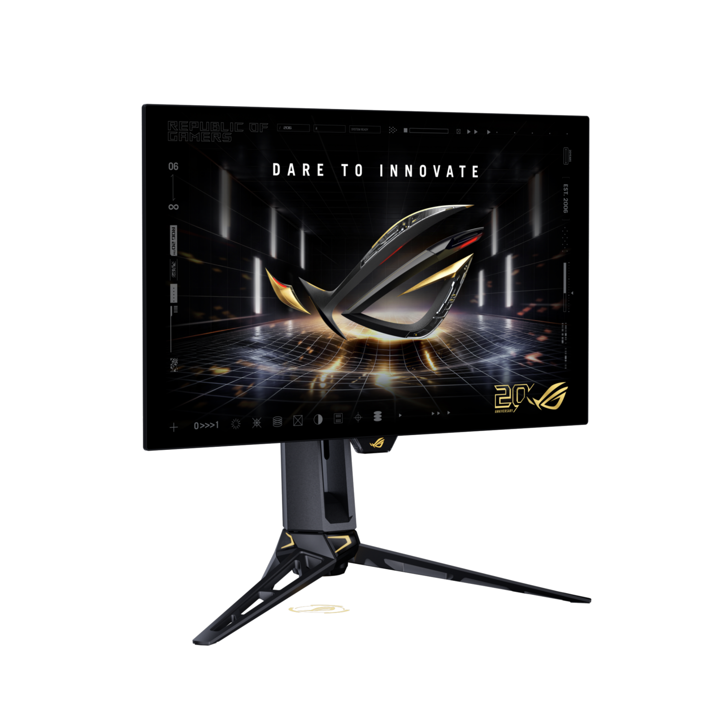 Монитор ASUS Rog Swift OLED PG27AQWP-G Edition 20 - 27" OLED Dual-Mode (QHD - 540Hz, HD - 720Hz), 0.2ms