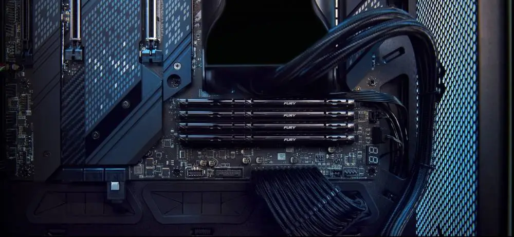 Памет Kingston FURY Beast 32GB (1x32GB) 5200MT/s DDR5 CL40 DIMM Black
