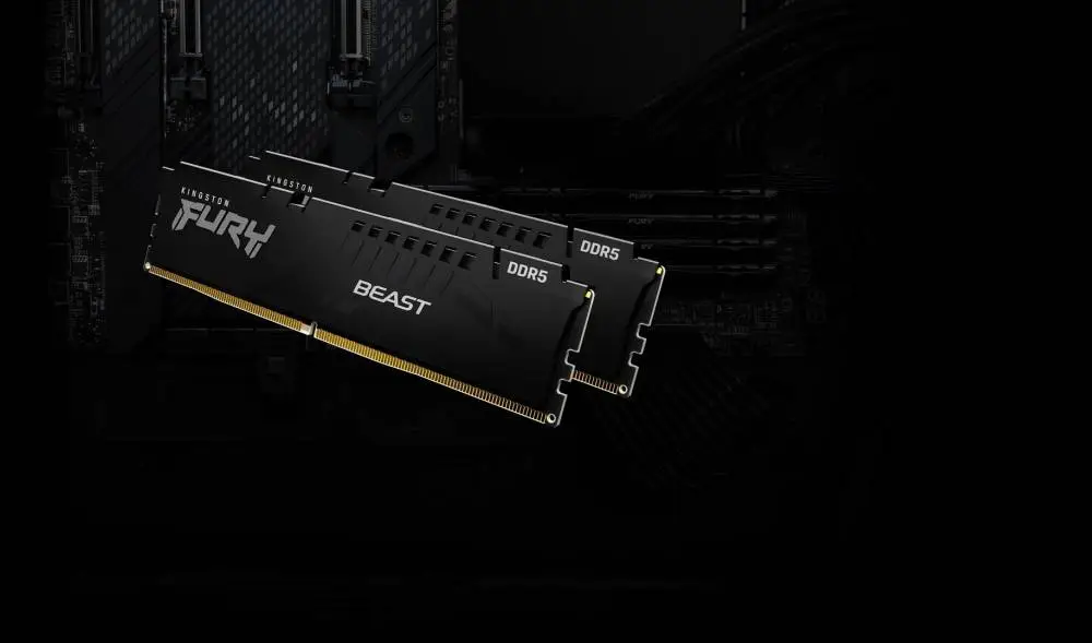 Памет Kingston FURY Beast 32GB (1x32GB) 5200MT/s DDR5 CL40 DIMM Black