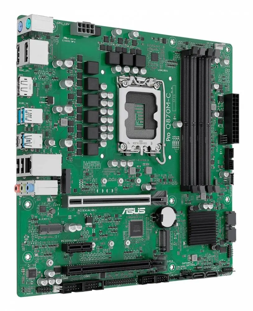 Дънна платка ASUS PRO Q870M-C-CSM Intel&reg; Q870 LGA 1851 (Socket V1) micro ATX