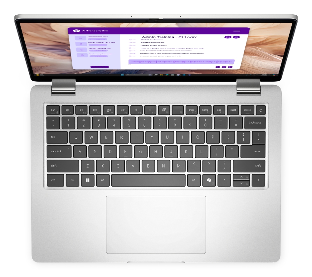 Лаптоп Dell Pro 14 Plus PB14250, Intel Ultra 5 238V vPro (40 TOPS NPU, 8 cores, up to 4.7GHz), 14" FHD+ 1920 x 1200, 400 nit, AG, 32 GB: LPDDR5x, 8533 MT/s (onb), 512 GB SSD, Integrated Intel graphics, FHD HDR RGB Cam, Wi-Fi 7, Backlit Kb, FPR, Windows 11 P
