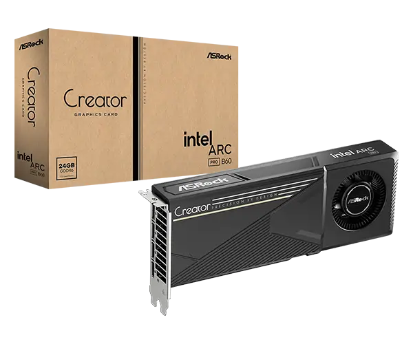 Видео карта Asrock INTEL ARC PRO B60 CREATOR 24G