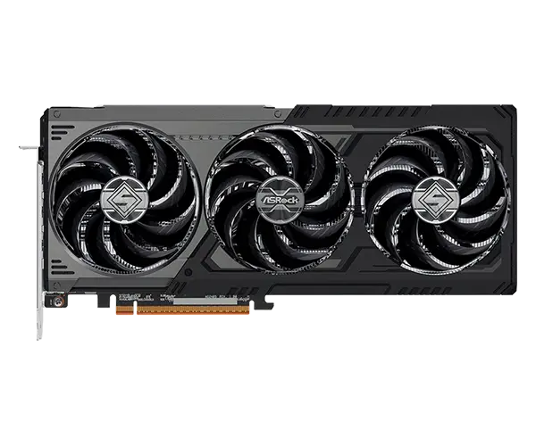 Видео карта ASROCK RX 9070 12GB GRE Steel Legend Dark