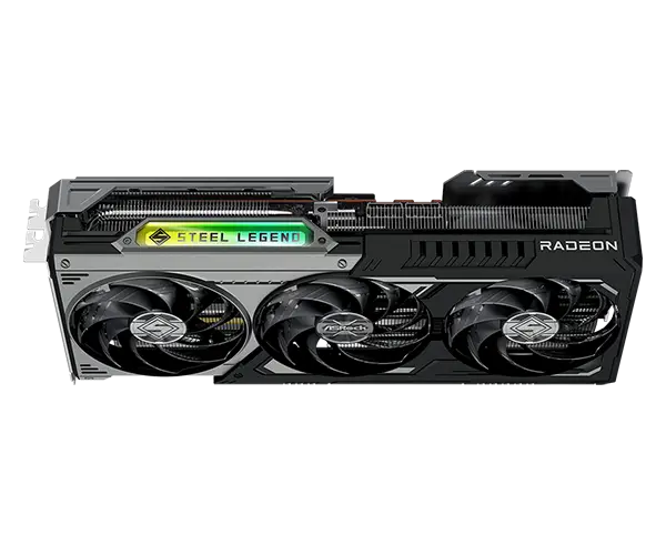 Видео карта ASROCK RX 9070 12GB GRE Steel Legend Dark