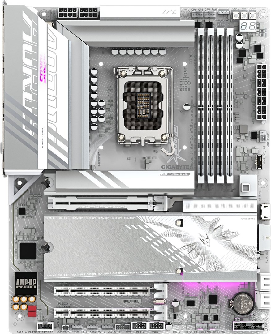 Дънна платка Gigabyte Z890 A ELITE WIFI7 ICE