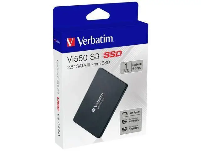 Диск SSD Verbatim 1TB Vi550 S3 SSD
