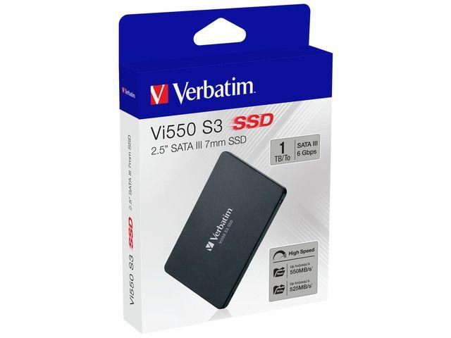 Диск SSD Verbatim 1TB Vi550 S3 SSD