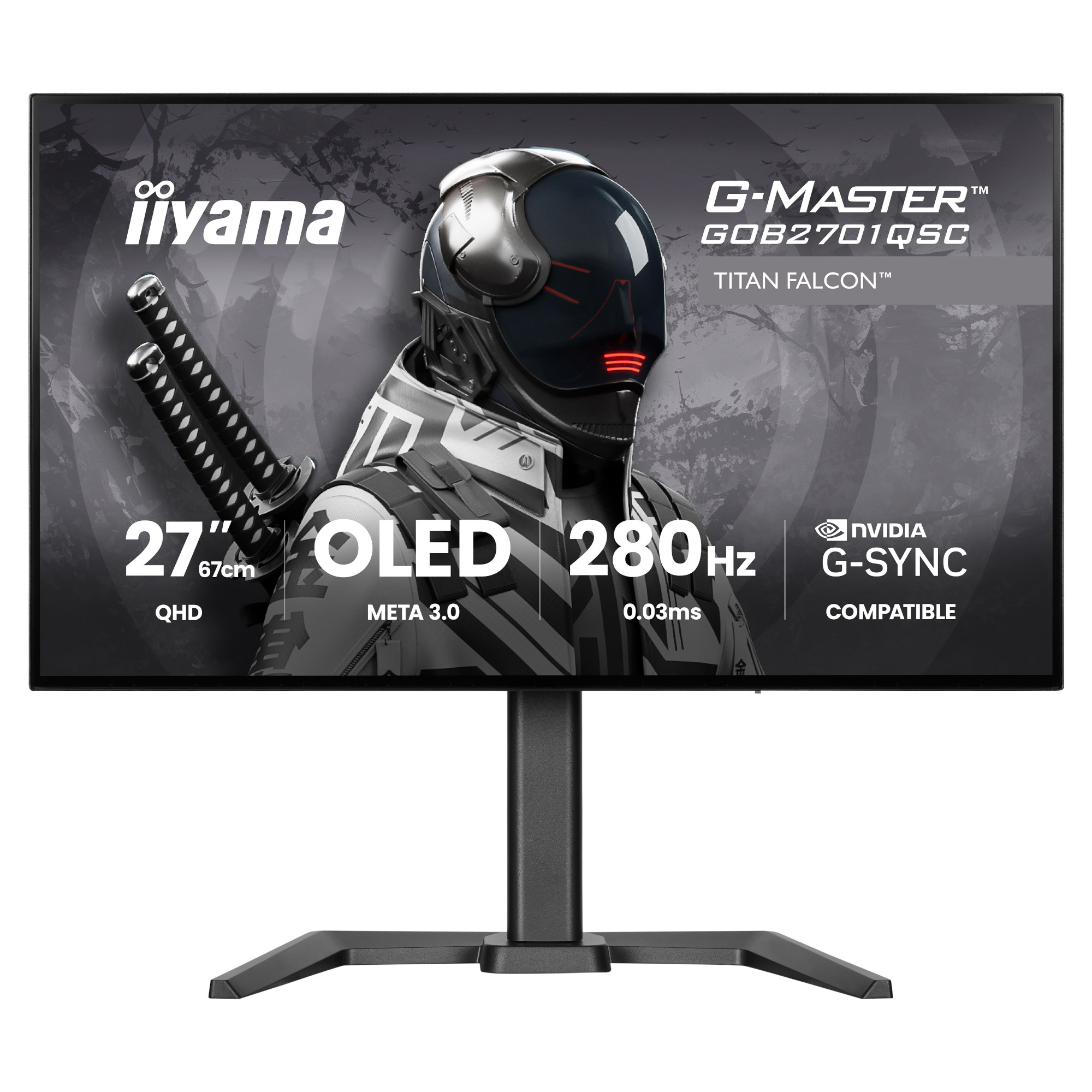 Монитор IIYAMA GOB2701QSC-B1