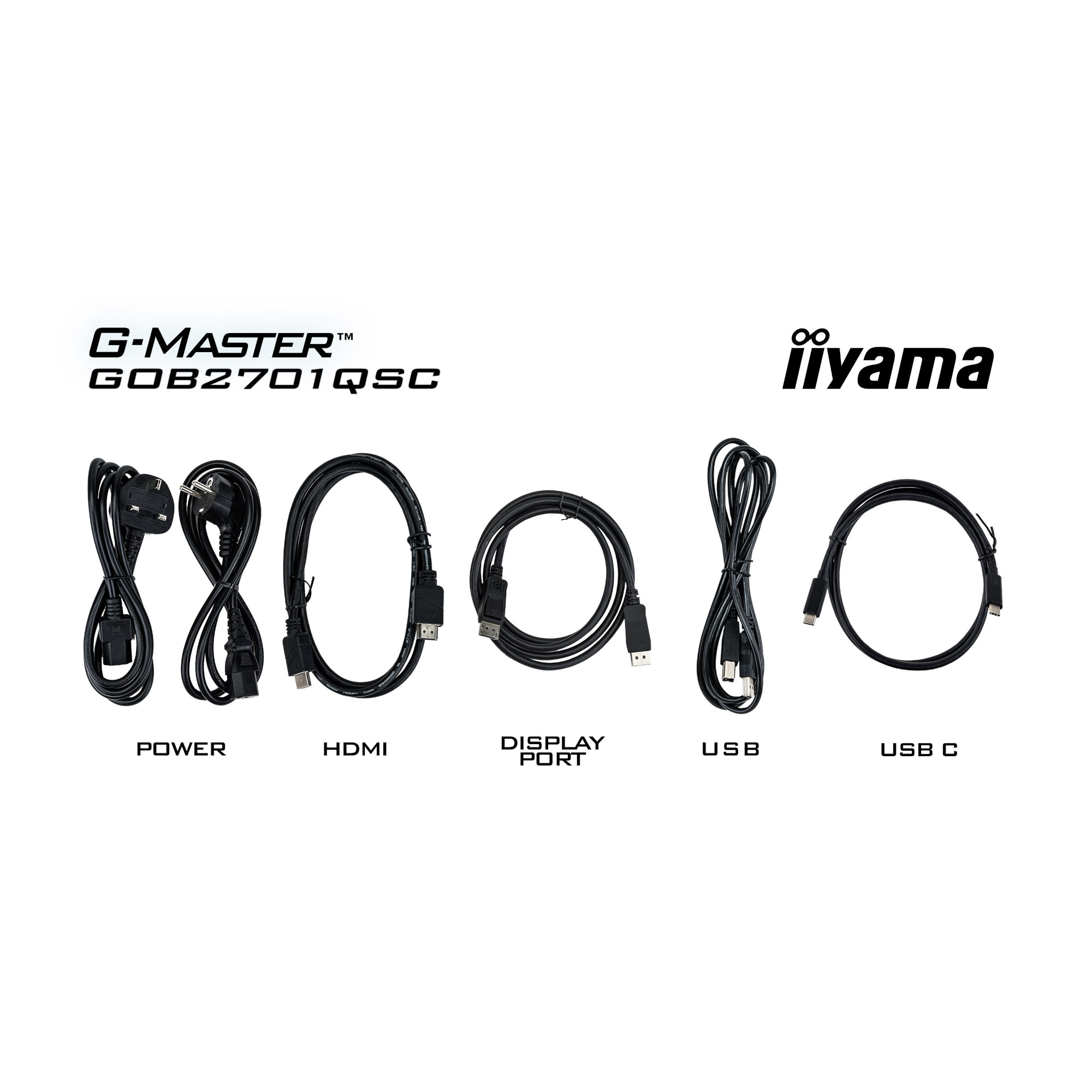 Монитор IIYAMA GOB2701QSC-B1